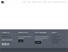 Tablet Screenshot of adfilmfest.com